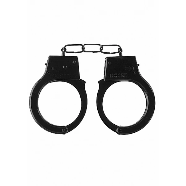 Ouch! Beginner&quot;S Handcuffs Black - Kajdanki metalowe Czarny