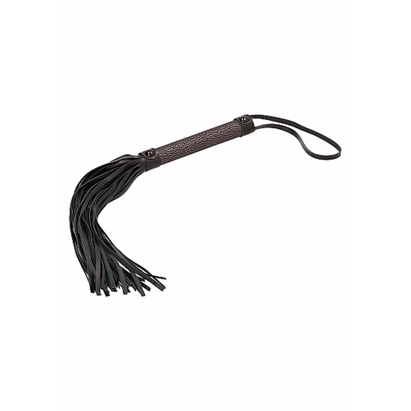 Ouch! Ouch Elegant Flogger Titanium Grey - Pejcz BDSM
