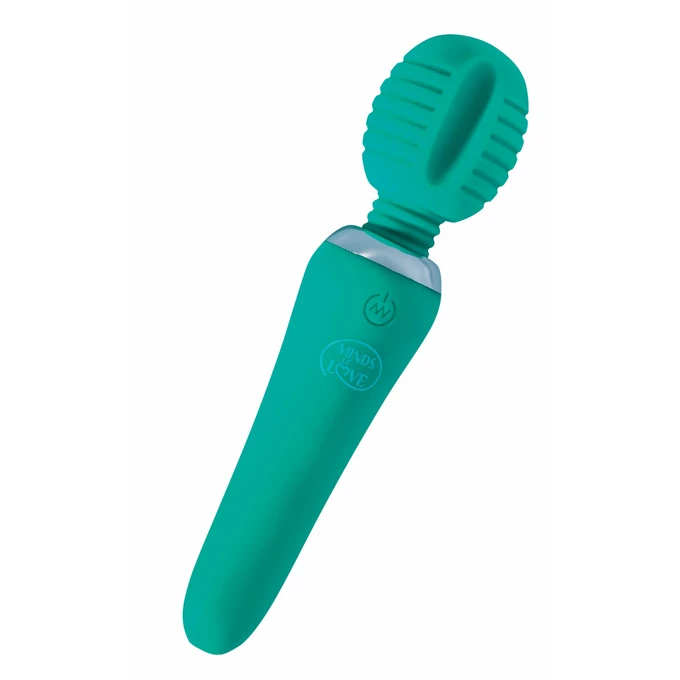 Minds of Love Premium Massage Set Mint - Wibrator wand z różnymi końcówkami Zielony