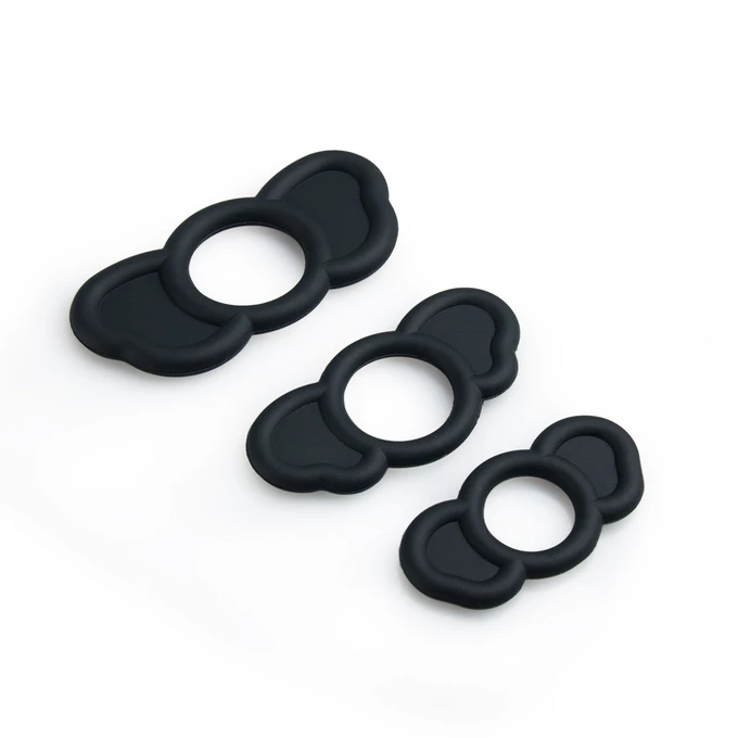Boss Series Cock Ring - Zestaw elastycznych pierścieni erekcyjnych