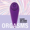 FeelzToys Femmegasm Tapping &amp; Tickling Purple - Wibrator łechtaczkowy pulsujący Fioletowy