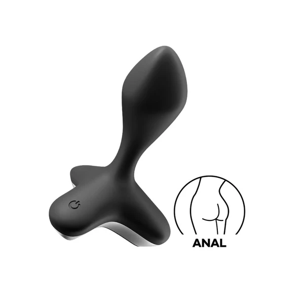 Satisfyer Vibrator Game Changer (Black) - Wibrujący korek analny Czarny