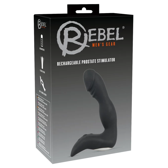 Rebel Rechargeable Prostate Stimulat - Wibrujący masażer prostaty