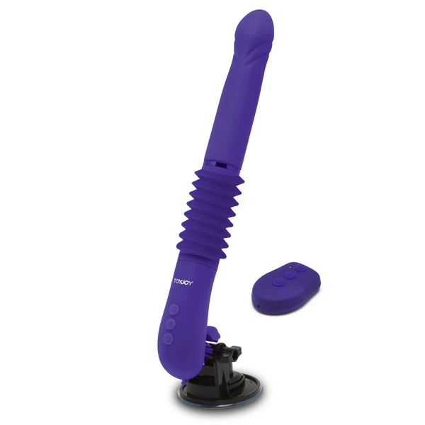 TOYJOY Magnum Opus Supreme Thruster 2 - Wibrator klasyczny z ruchem pulsacyjnym na przyssawkę