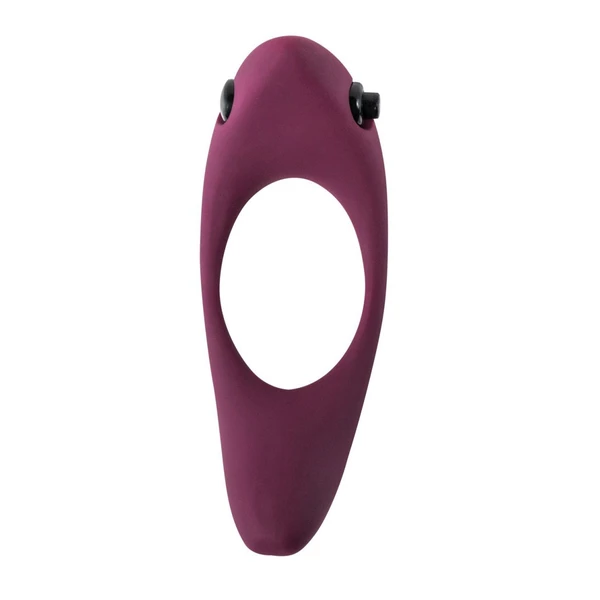 Lola Games Erection Vibroring Pure Passion Lunar Wine Red - Wibrujący pierścień erekcyjny