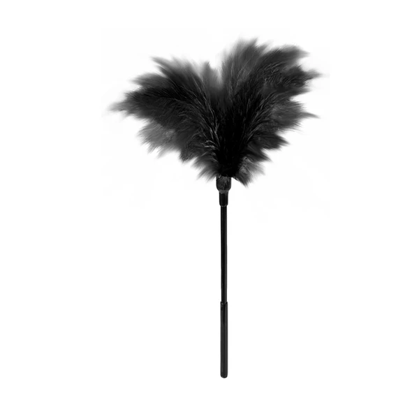 Guilty Pleasure Small Feather Tickler Black - Piórko do łaskotania Czarny