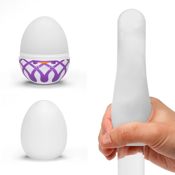 TENGA Egg Mesh Single - Jajeczko do masturbacji