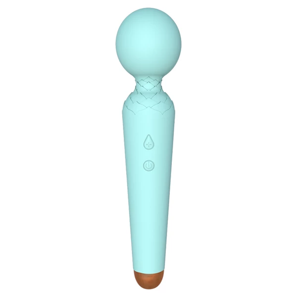 Boss Series Rechargeable Power Wand 10 - Wibrator wand Niebieski