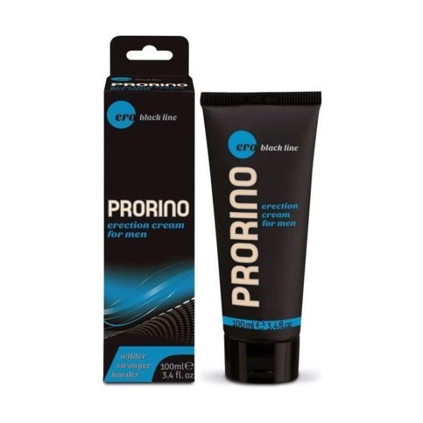 Hot Ero Prorino Black Line Erection Cream For Men 100 Ml - Krem na potencję