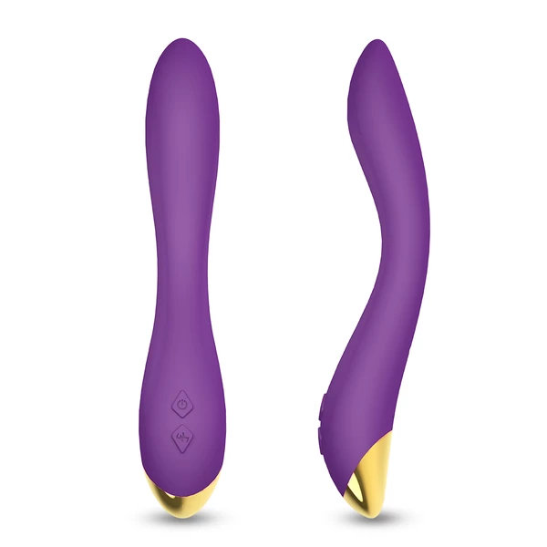 Boss Series Flamingo Purple - Wibrator klasyczny Fioletowy