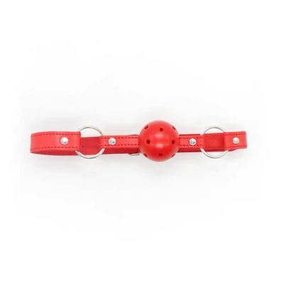 Toyz4lovers Breathable Ball Gag (Rosso) - Knebel z kulką Czerwony