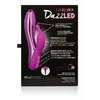 CalExotics Dazzled Radiance - Wibrator króliczek podświetlany LED Fioletowy