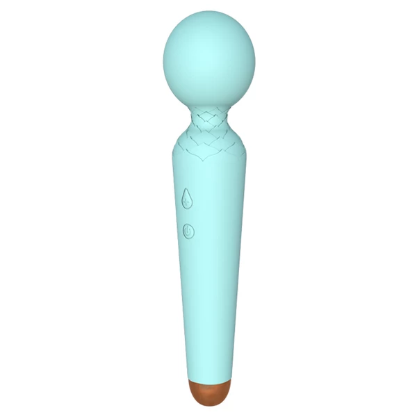 Boss Series Rechargeable Power Wand 10 - Wibrator wand Niebieski