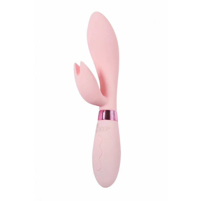 Indeep Rechargeable Vibrator Indeep Malena Pink - Wibrator króliczek Różowy
