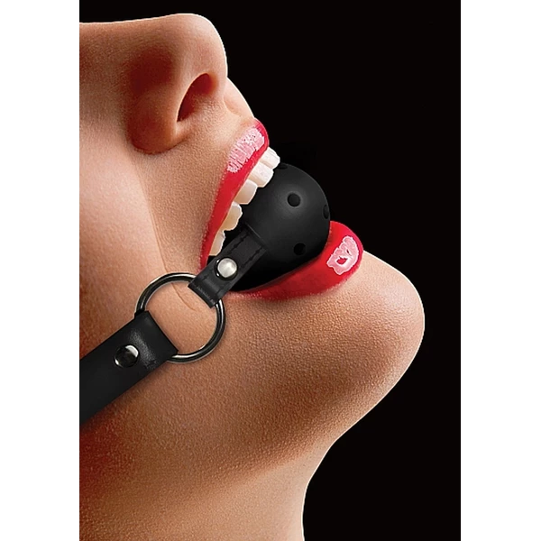 Ouch! Gag Ball Black - Knebel z kulką