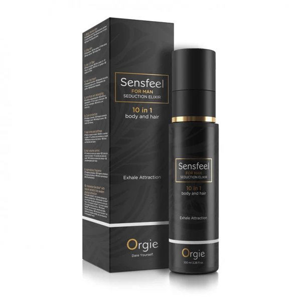 Orgie Sensfeel For Man Seduction Elixir 10In1 100Ml - Męskie perfumy z feromonami