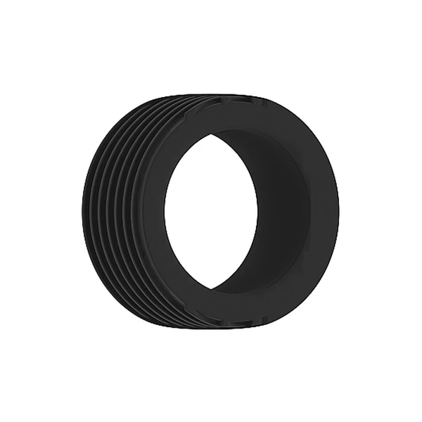 Sono No.42 Cockring Black - Elastyczny pierścień erekcyjny