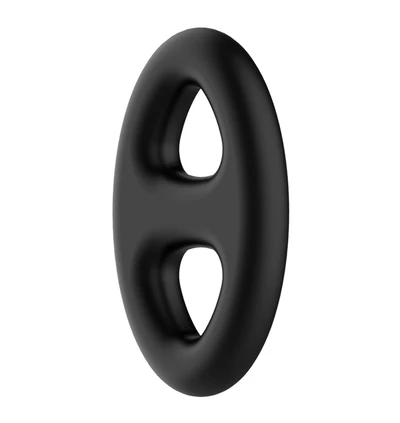Crazy Bull Super Soft Silicone - Elastyczny pierścień erekcyjny - podwójny