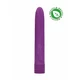 Natural Pleasure 7&quot; Vibrator Biodegradable Purple - Wibrator klasyczny z materiałów neutralnych ekologicznie Fioletowy