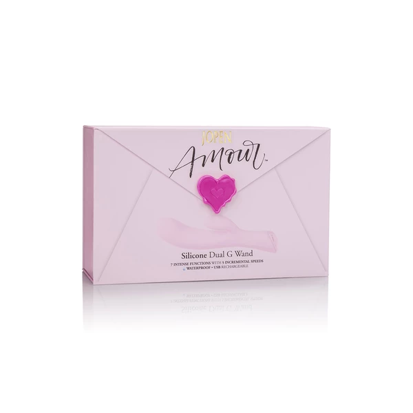 Jopen Amour Silicone Dual G Wand - Wibrator króliczek