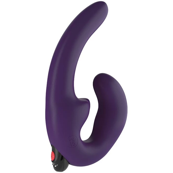 Fun Factory Sharevibe - Wibrator dla par, Strapless strap on, Fioletowe