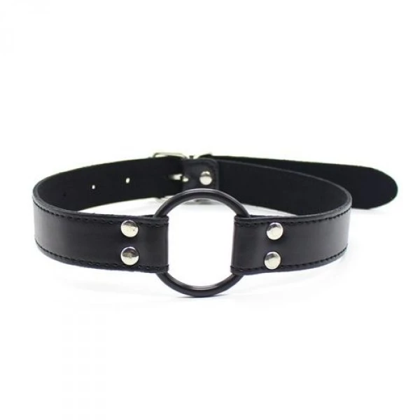Toyz4Lovers knebel easy belt ring gag (nero) - Knebel z krążkiem