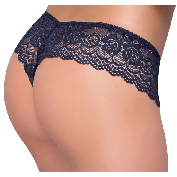 Cotelli briefs lace - Stringi, Czarny