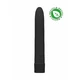 Natural Pleasure 7&quot; Vibrator Biodegradable Black - Wibrator klasyczny z materiałów neutralnych ekologicznie Czarny