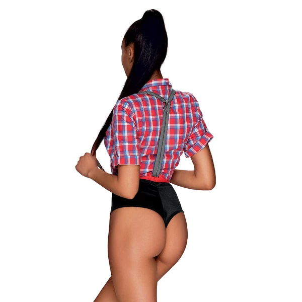 Obsessive Worker Girl Przebranie sexy pracownicy -