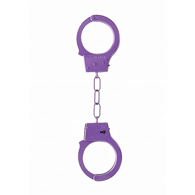 Ouch! beginner&quot;s handcuffs - purple - Kajdanki