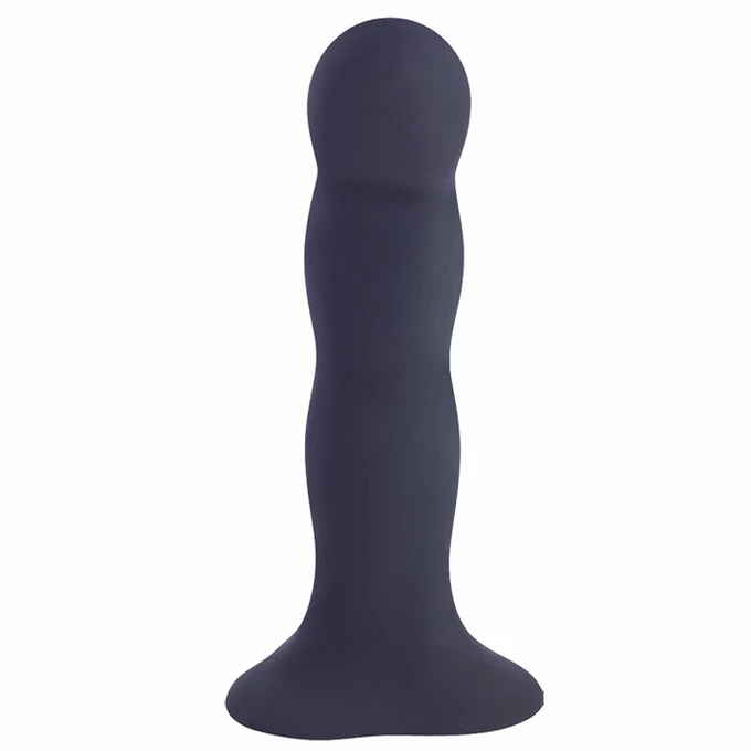 Fun Factory Bouncer - Dildo klasyczne z opcją drgania, Czarne