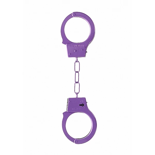 Ouch! beginner&quot;s handcuffs - purple - Kajdanki