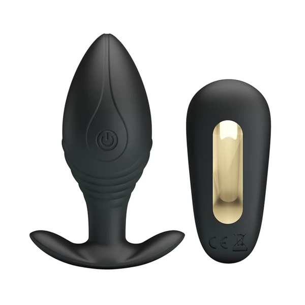Pretty Love Regina Remote Anal Plug - Wibrujący korek analny na pilota