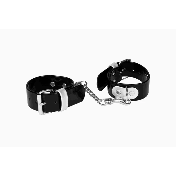 Whips Collection whips - kajdanki damskie na ręce , Czarny