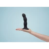 Fun Factory Bouncer - Dildo klasyczne z opcją drgania, Czarne