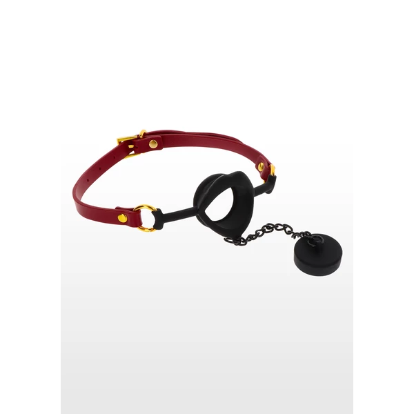 Taboom kinky gag with plug - Knebel bdsm z zatyczką
