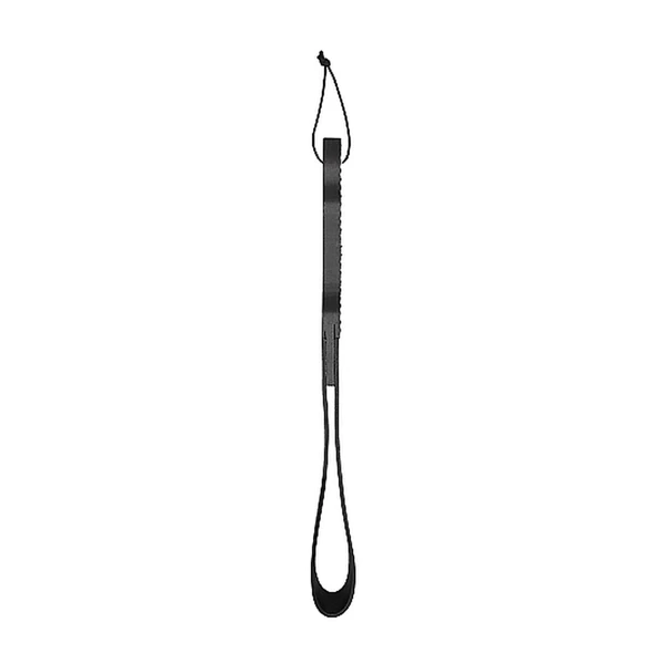 Ouch! wooden handle belt whip slapper leather - black - Packa do klapsów