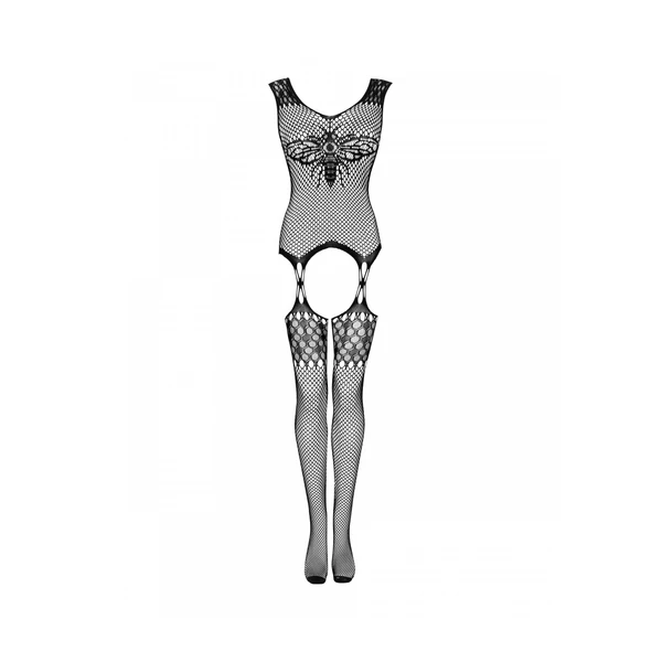 Obsessive g323 - bodystocking, Czarny