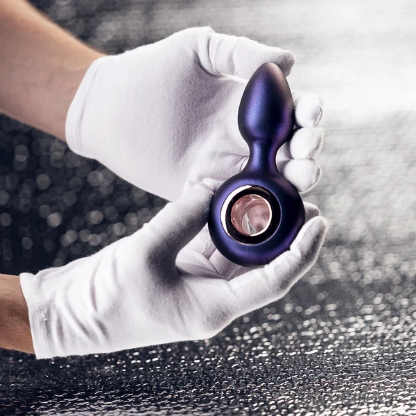 Hueman deep space vibrating anal plug - Wibrujący korek analny