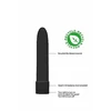 Natural Pleasure 5,5&quot; Vibrator Biodegradable Black - Wibrator klasyczny z materiałów neutralnych ekologicznie