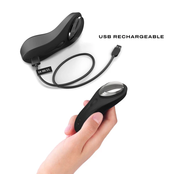 Marc Dorcel Discreet Vibe+ - Wibrator łechtaczkowy sterowany pilotem do bielizny