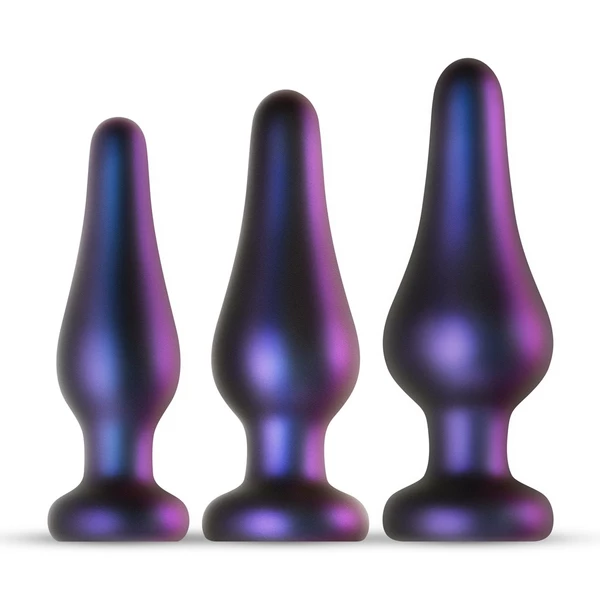 Hueman comets butt plug set - Zestaw korków analnych