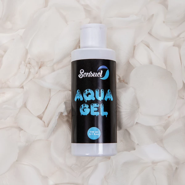 Sensuel Aqua Gel Black 150ml - Lubrykant na bazie wody