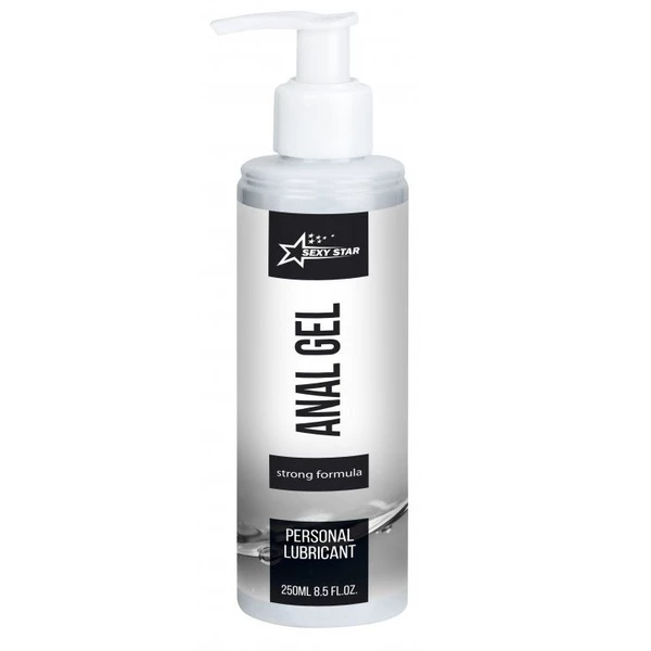 Sexy Star Anal Gel 250ml - Lubrykant analny na bazie wody