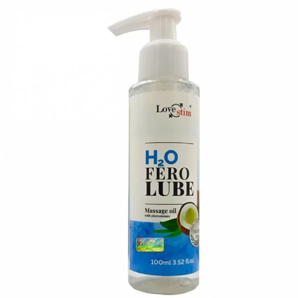 Love Stim h2o fero lube 100ml - Olejek do masażu kokosowy