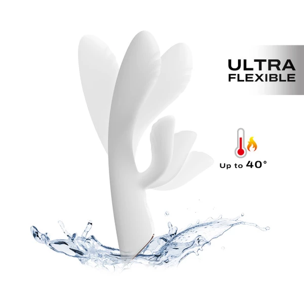 Marc Dorcel Flexi Rabbit - Wibrator króliczek, biały