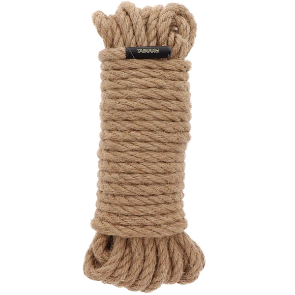 Taboom hemp rope 10 meter 7 mm - Lina do krępowania, Beżowy