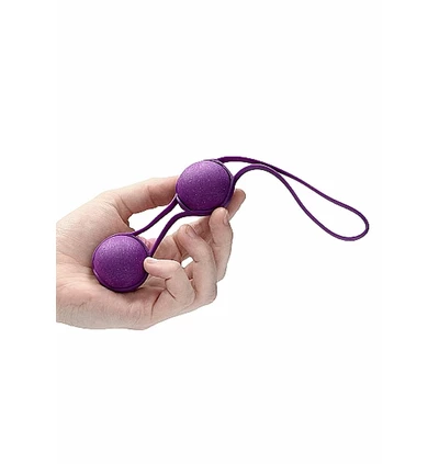 Natural Pleasure Geisha Balls Biodegradable Purple - Kulki gejszy z materiałów neutralnych ekologicznie Fioletowy