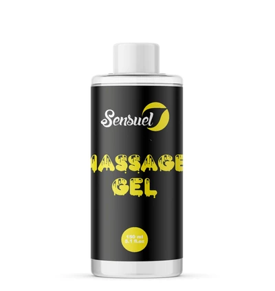 Sensuel Massage Black Gel 150ml - Żel do masażu