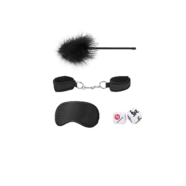 Ouch! introductory bondage kit #2 - black - Zestaw BDSM